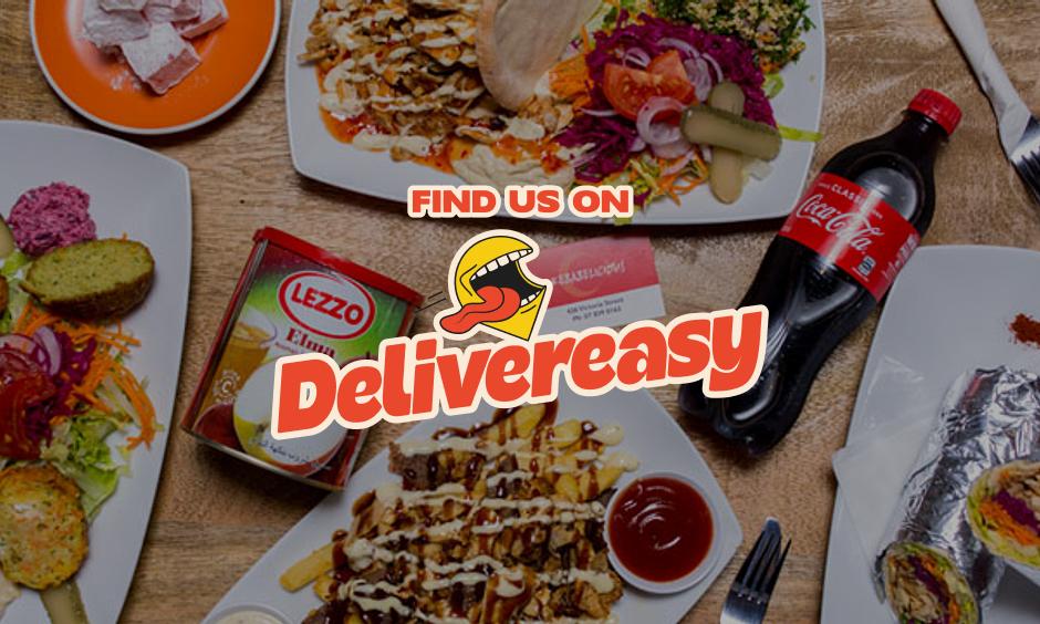 Get Kebabalicious delivered to your door with Delivereasy