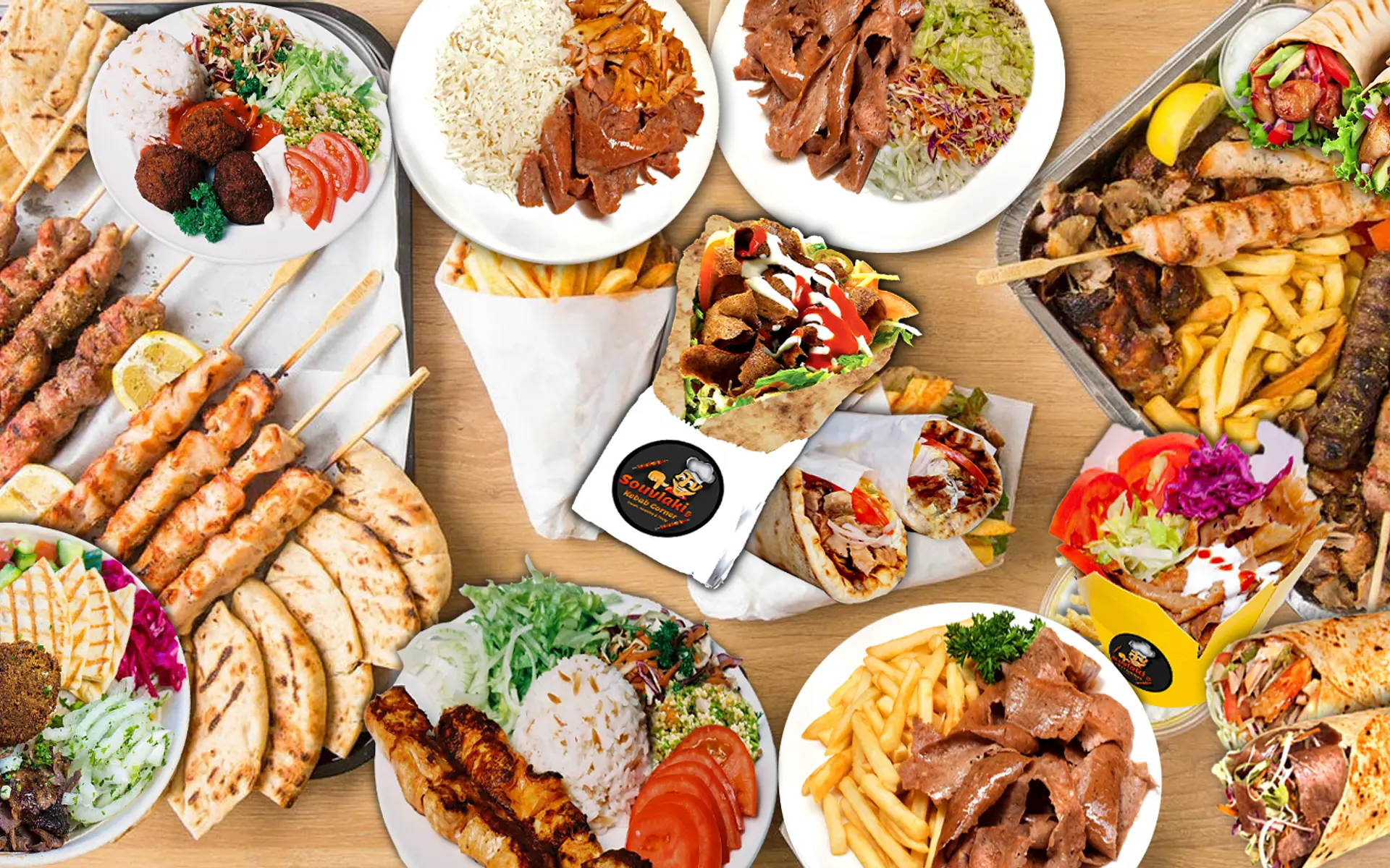 Get Souvlaki & Kebab Corner delivered to your door with Delivereasy