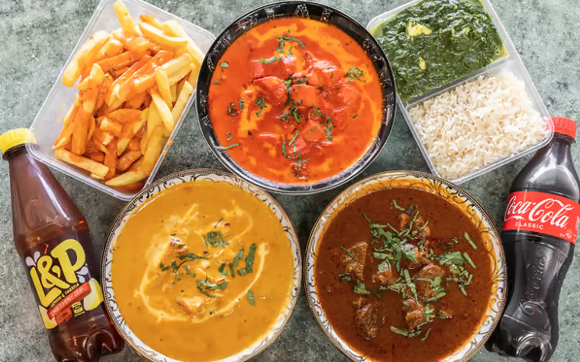 Get Butter Chicken Factory delivered to your door with Delivereasy