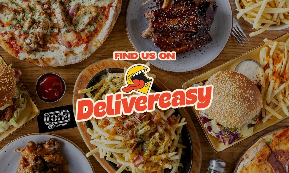 Get Fork & Brewer delivered to your door with Delivereasy