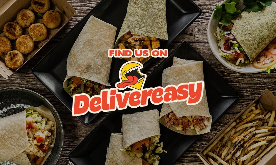 Get All Good Wraps delivered to your door with Delivereasy