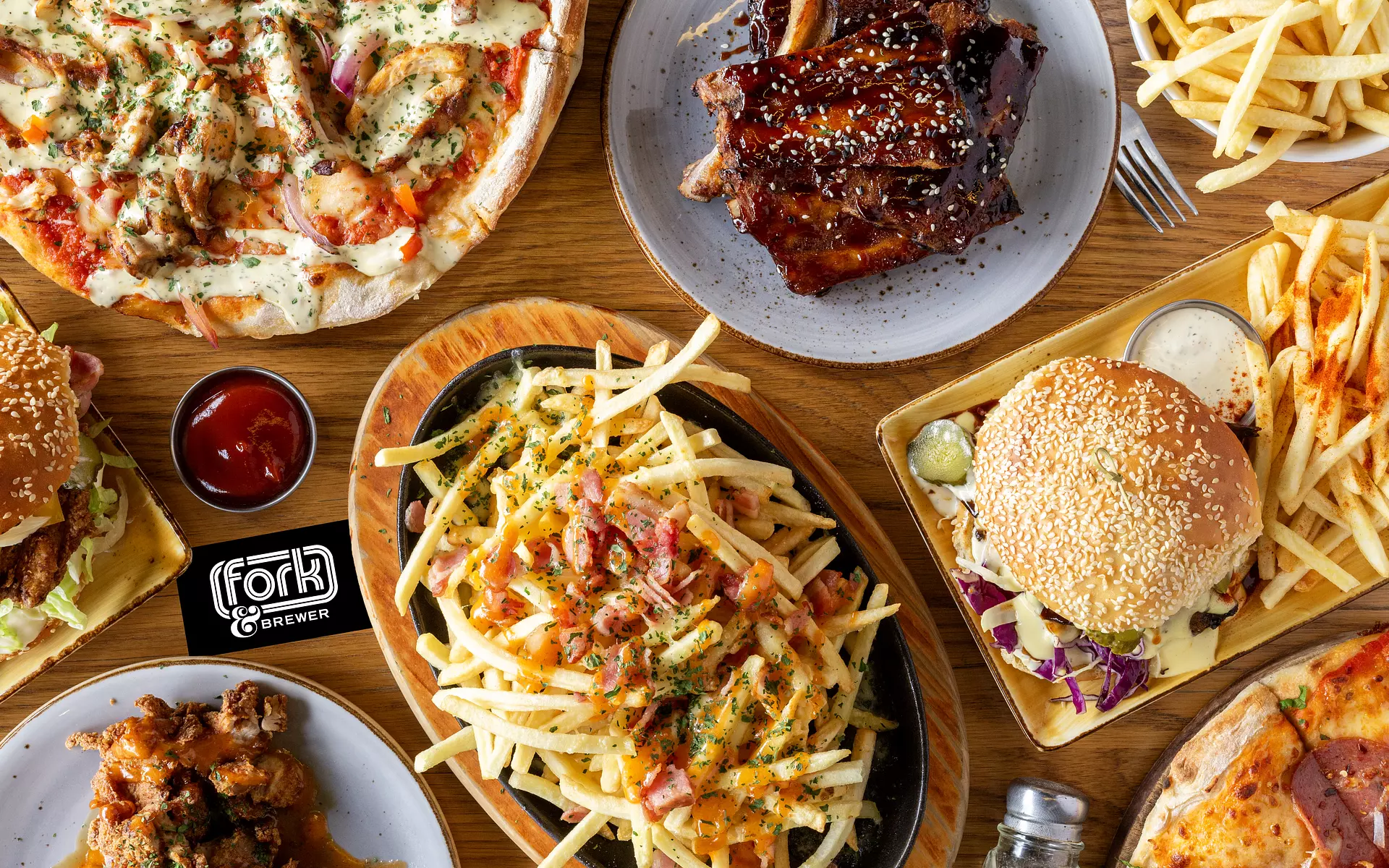 Get Fork & Brewer delivered to your door with Delivereasy