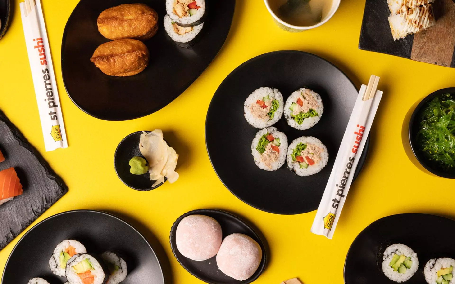 Get St Pierre's Sushi delivered to your door with Delivereasy