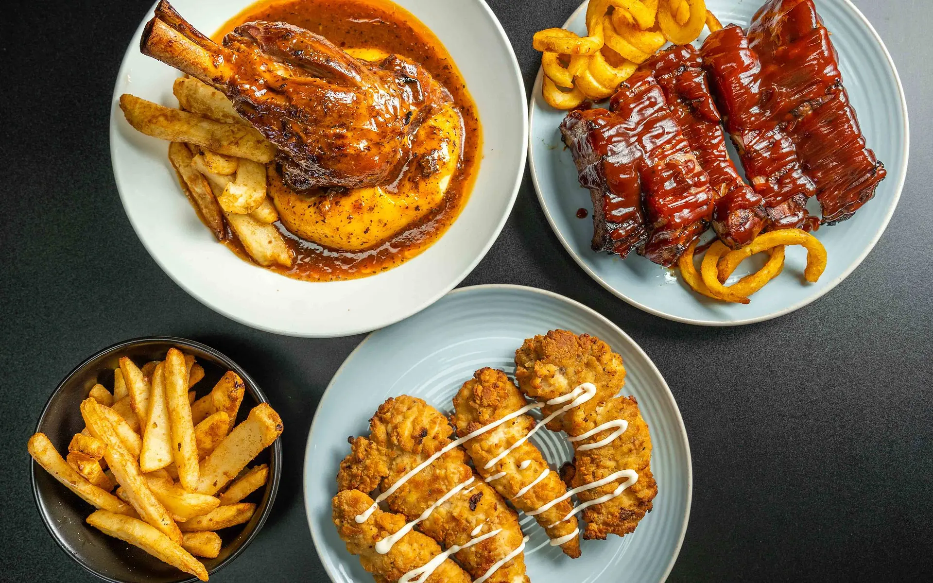 Get Ribs & Wings delivered to your door with Delivereasy