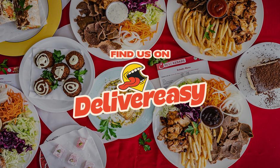 Get Best Kebabs delivered to your door with Delivereasy